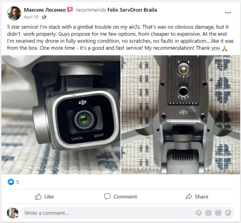 recenzie felix serv dron МАКСИМ Л
