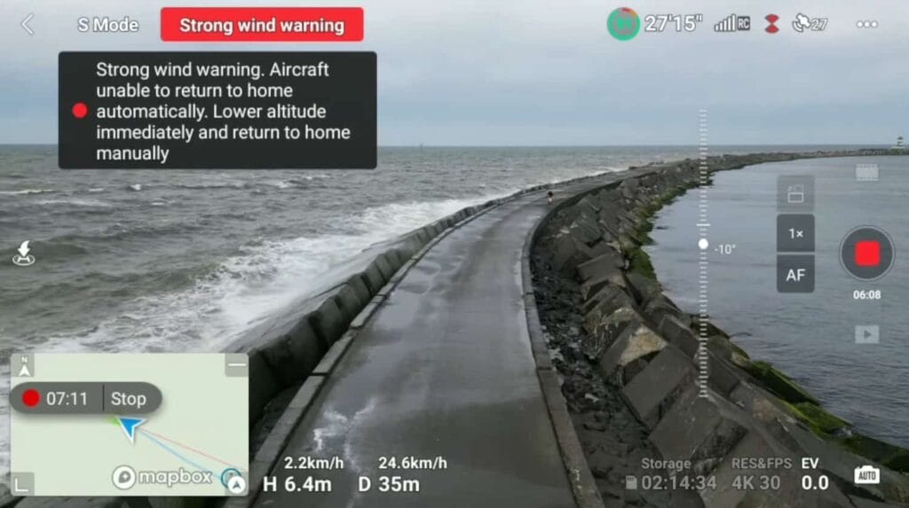 Strong Wind Warning